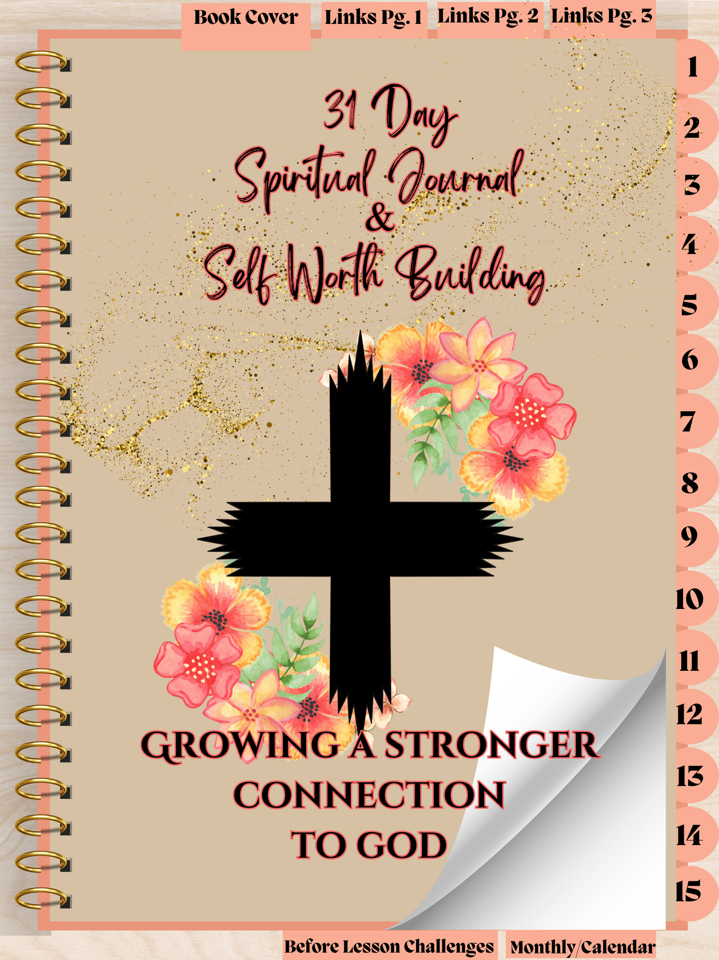 31 Day Digital Spiritual & Self Worth Building Journal