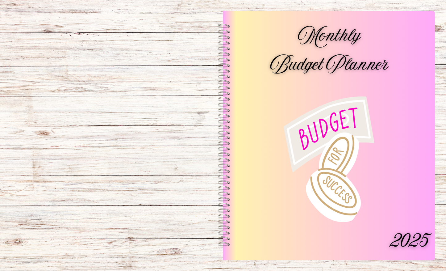 Digital eBook | Monthly Budget Planner