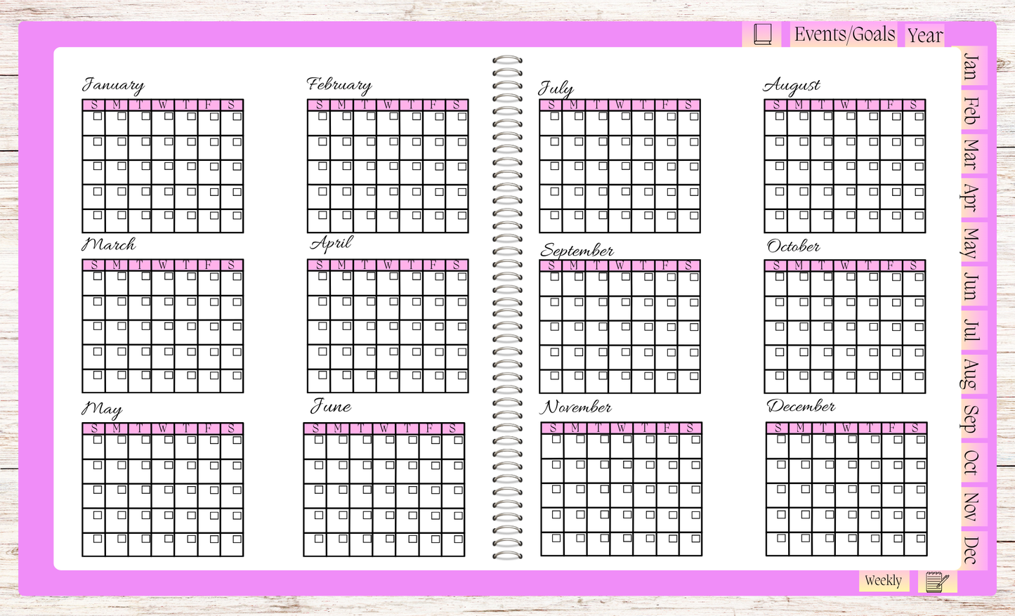 Digital eBook | Monthly Budget Planner
