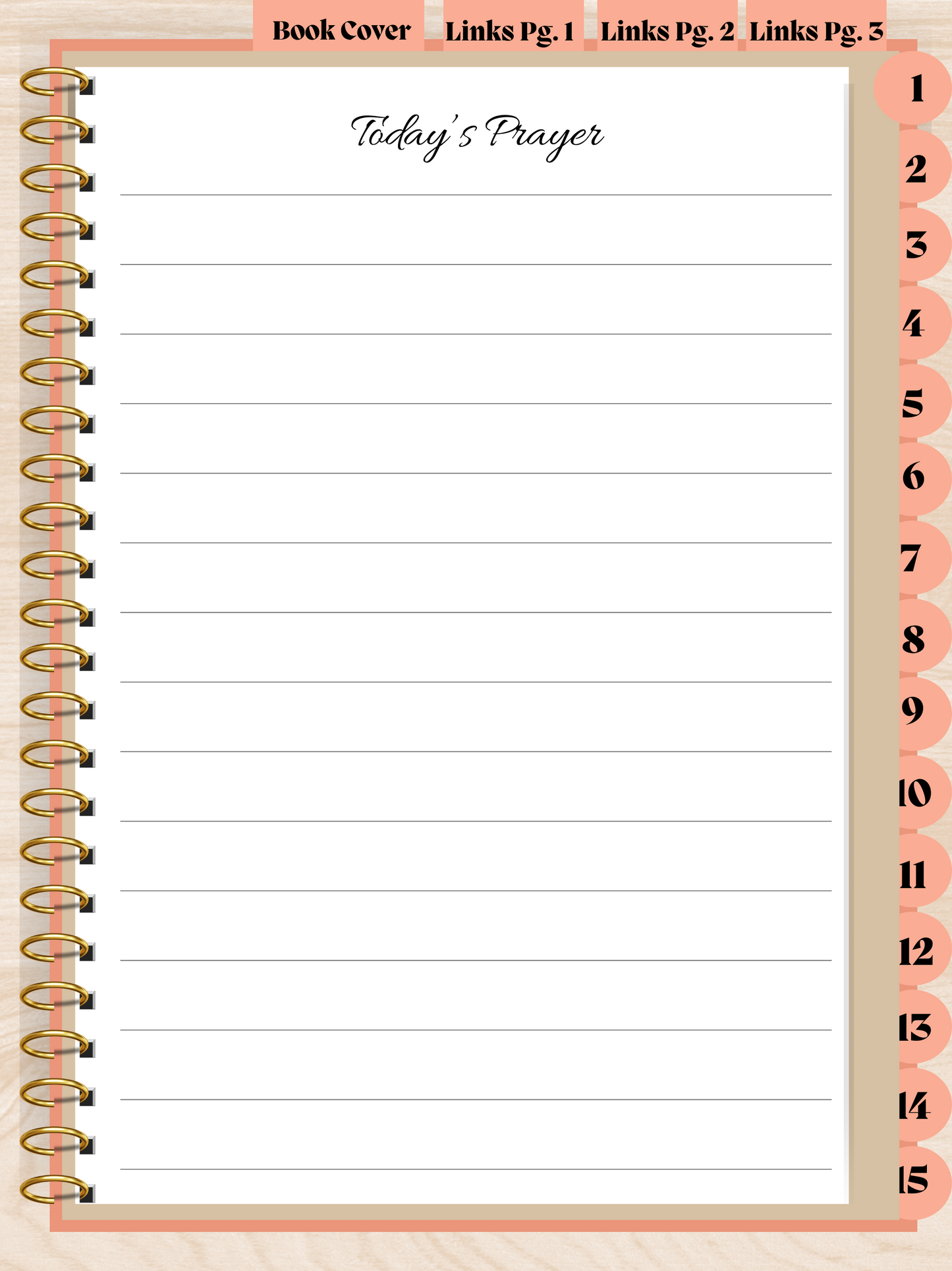 31 Day Digital Spiritual & Self Worth Building Journal