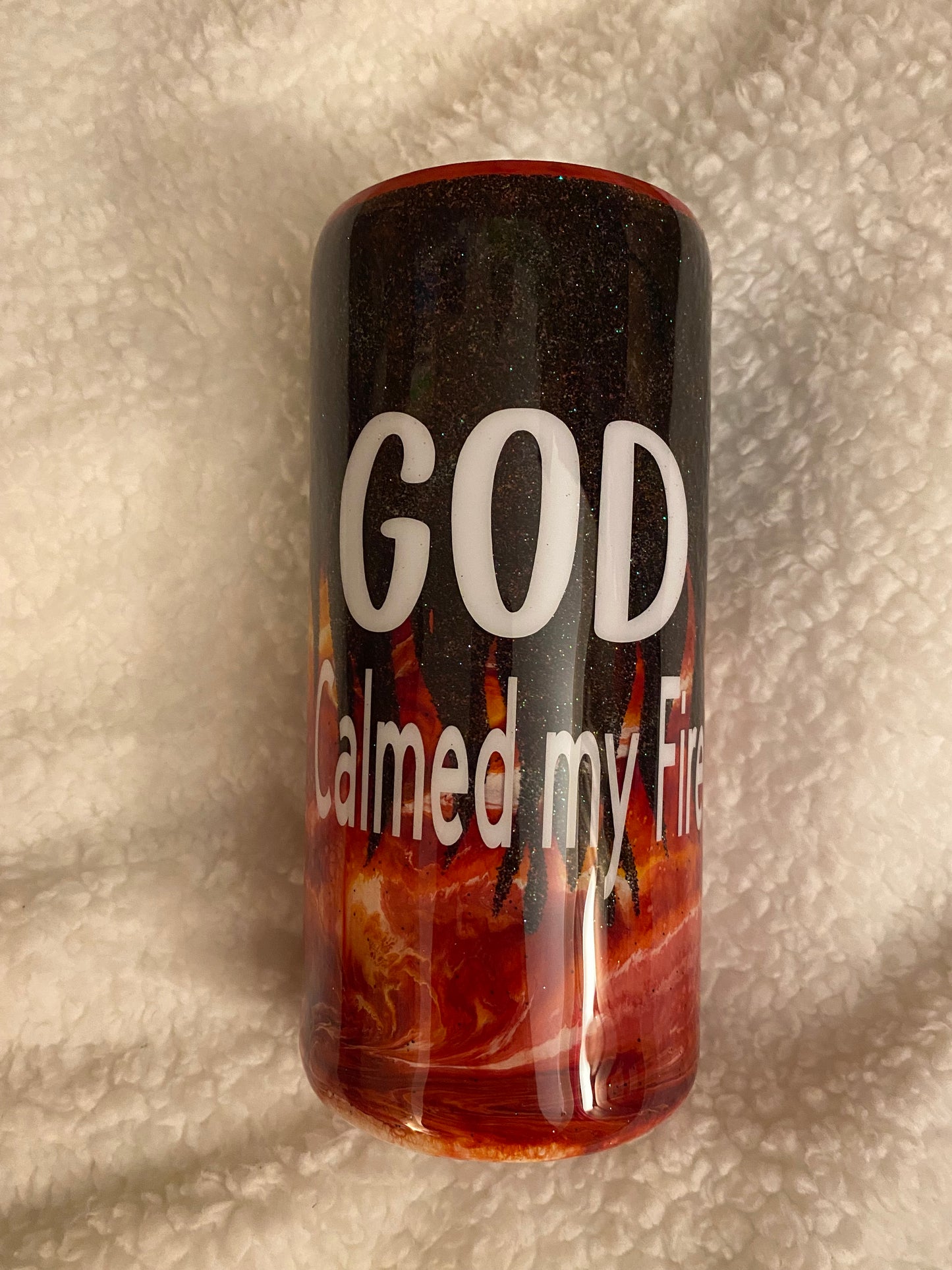 God Calmed My Fire Tumbler | Ready to Ship | 22 oz. Fatty Tumbler