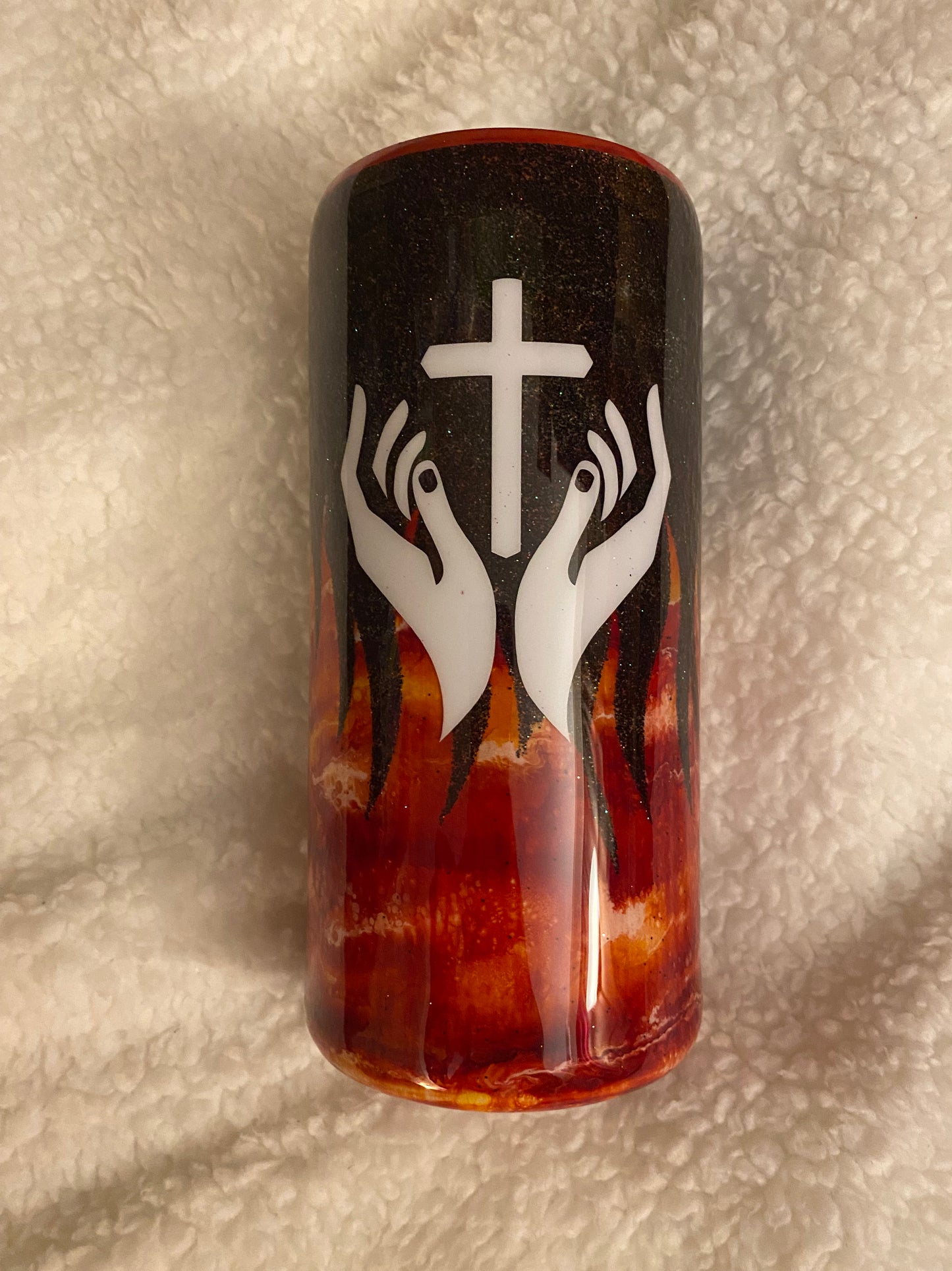 God Calmed My Fire Tumbler | Ready to Ship | 22 oz. Fatty Tumbler