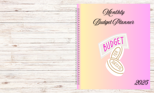 Digital eBook | Monthly Budget Planner