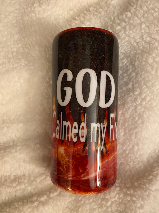 God Calmed My Fire Tumbler | Ready to Ship | 22 oz. Fatty Tumbler